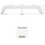Picture of Icon  Polar White Tandem Axle Fender Skirt For Layton Brands 01933 15-0453                                                   