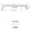 Picture of Icon  Polar White Tandem Axle Fender Skirt For Gulfstream Brands 01681 15-0529                                               