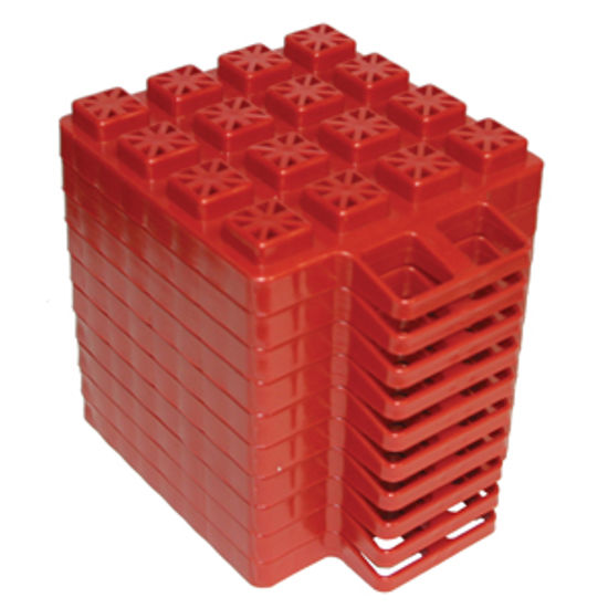 Picture of Valterra Stackers 10-Pk Plastic Interlocking Levelling Blocks w/Strap For Storage A10-0918 15-0973                           