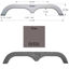 Picture of Icon  Grey Tandem Axle Fender Skirt For Fleetwood Brands 01531 15-1601                                                       