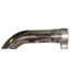 Picture of US Gear  3"Dia Inlet X 13"L Double Chrome Plated Exhaust Side Pipe Turnout CTD-3000 15-1779                                  