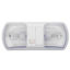 Picture of Brilliant Light (TM)  White w/Double Clear Lens Ceiling Mount Interior Light w/Switch 016-BL3001 18-0127                     