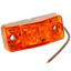 Picture of Bargman 99 Series Amber 2.64"x1.14"x0.97" LED Side Marker Light 42-99-402 18-0153                                            