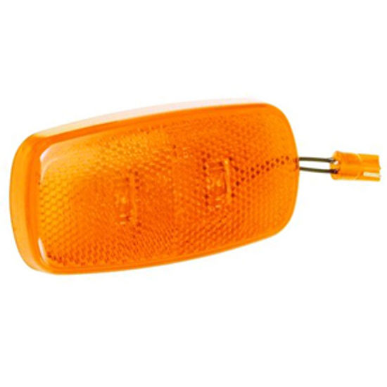 Picture of Bargman  Amber Side Marker Light Lens For Bargman 59 Series 47-59-412 18-0187                                                