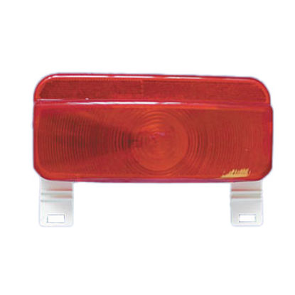 Picture of Command  Red Surface Mount Tail Light Assembly w/Bracket 003-81L 18-0221                                                     