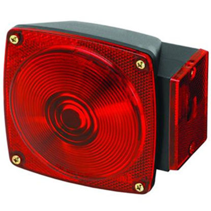 Picture of Bargman 80 Series Red 4-3/4"x4-1/2"x2-9/16" Tail Light 2823284 18-0287                                                       