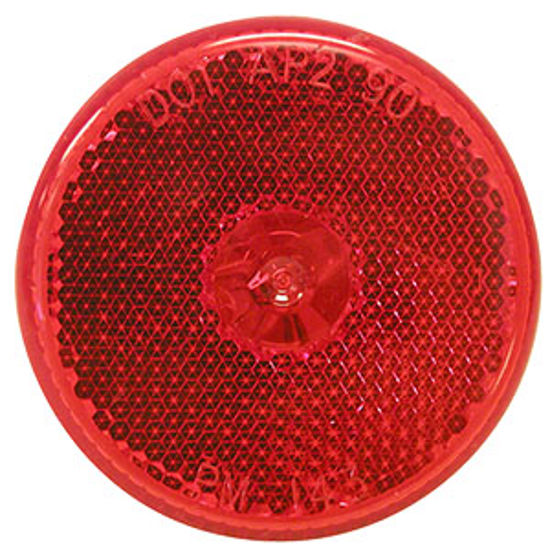 Picture of Peterson Mfg.  Red 2-1/2" Dia Clearance Side Marker Light V143R 18-0495                                                      