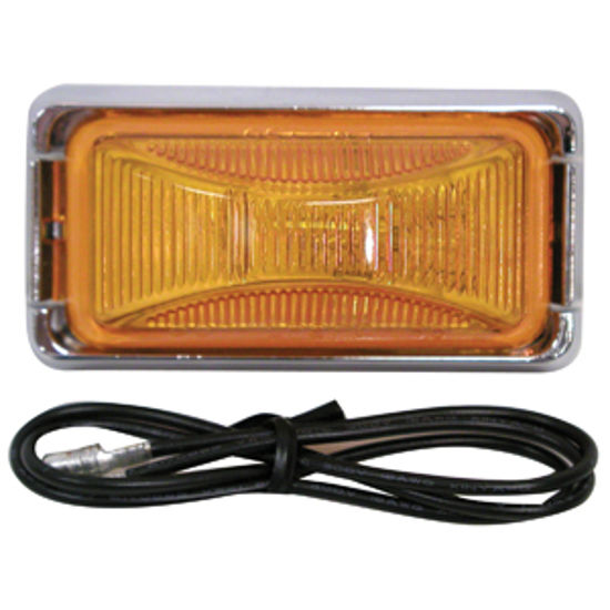 Picture of Peterson Mfg.  Amber Clearance Side Marker Light V150KA 18-0510                                                              