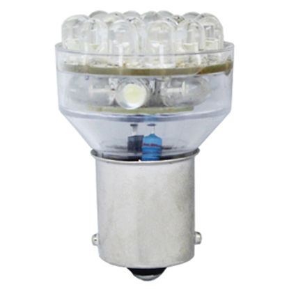 Picture of Green LongLife  1139/1156 Style Natural White 95LM Multi LED Light Bulb 1010504 18-0698                                      