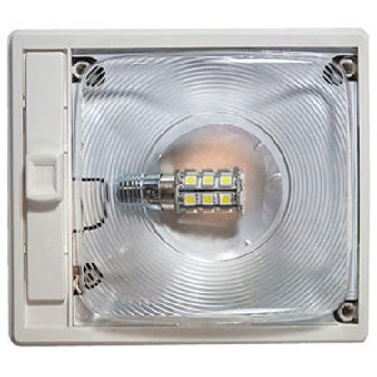 Picture of Arcon  Bright White LED Ceiling Single Interior Light w/Clear Lens 20667 18-0840                                             