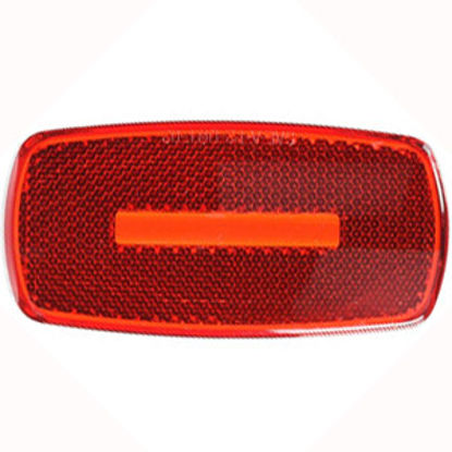 Picture of Optronics  Red Reflex/ Clearance/ Side Marker Light Lens A32RBP 18-1242                                                      
