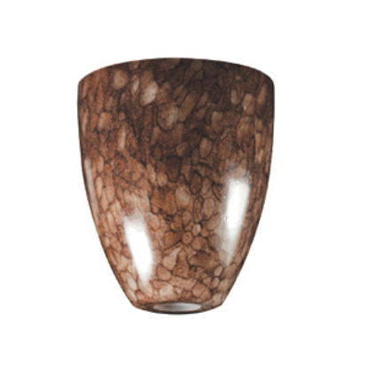 Picture of ITC  Traditional Shape Glass Pendant Light Shade w/ Coffee Bean 2089-CB-DB 18-1341                                           