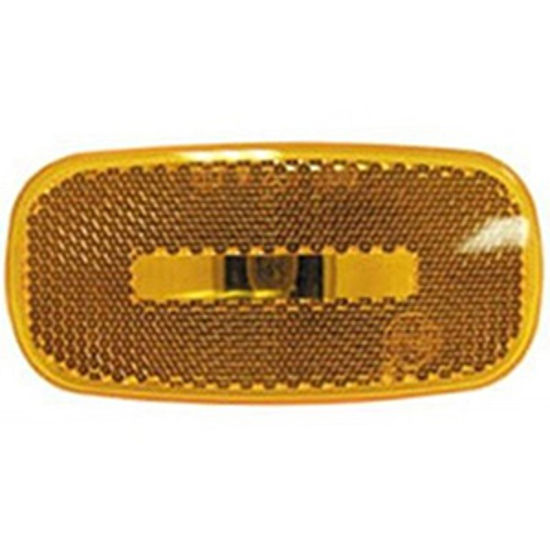 Picture of Peterson Mfg.  Amber 4"L x 2"W x 1"D Clearance Side Marker Light V2549A 18-1431                                              