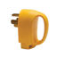 Picture of Marinco  Yellow 50A Male Power Cord Plug End w/Handle For Marinco 6 GA Wires 50MPRV 19-0517                                  