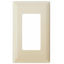 Picture of Diamond Group  Ivory Single Speed Decor Opening Switch Plate Cover DG52495VP 19-1365                                         