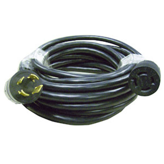 Picture of Mighty Cord Mighty Cord (TM) 25' 20A Locking Extension Cord A10-G20254E 19-1705                                              