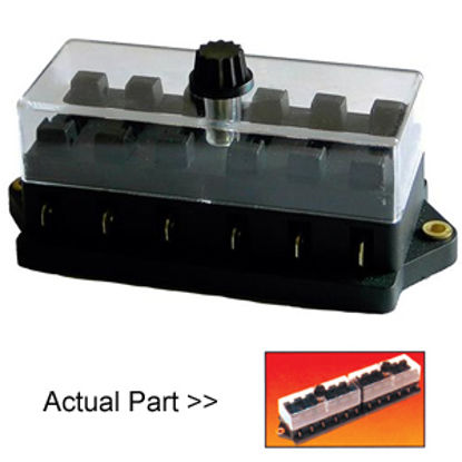Picture of Battery Doctor  12-Way ATO/ATC Blade Fuse Block 30114-7 19-2004                                                              