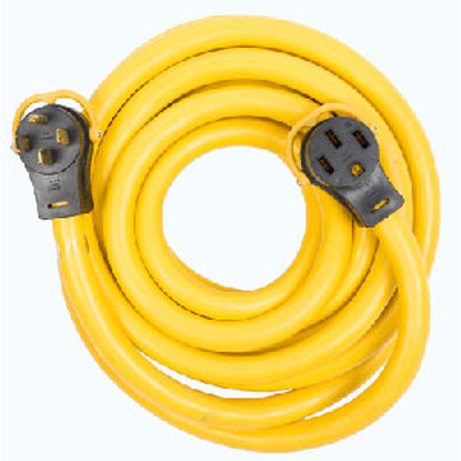 Picture of Arcon  30' 50A Extension Cord w/Easy Grip Foldable Handle 11535 19-3317                                                      