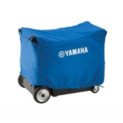 Picture of Yamaha  Blue Generator Cover w/Logo For Yamaha E3000iSE/EF3000iSEB  19-4533                                                  