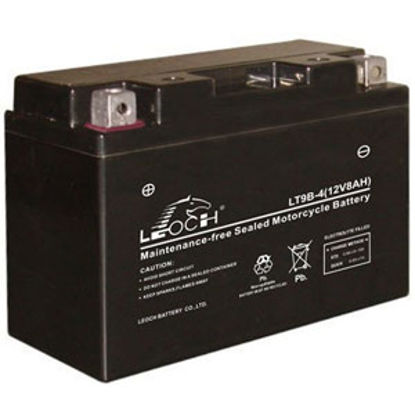 Picture of Kipor  12V 8Ah Lead Acid Generator Battery for Kipor LT9B-4 19-8533                                                          