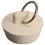 Picture of Hardware Express  1-1/8" To 1-1/4" White Rubber Sink Drain Stopper 2489497 19-9195                                           