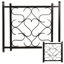 Picture of Camco  20" To 32" Black Aluminum Deluxe Scroll Screen Door Grille 43993 20-0164                                              