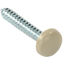 Picture of JR Products  14-Pack #8 X 1"L Screw w/Beige Covers 20425 20-0912                                                             
