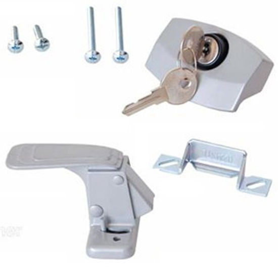 Picture of RV Designer  Locking Camper Entry Door Latch E311 20-1778                                                                    