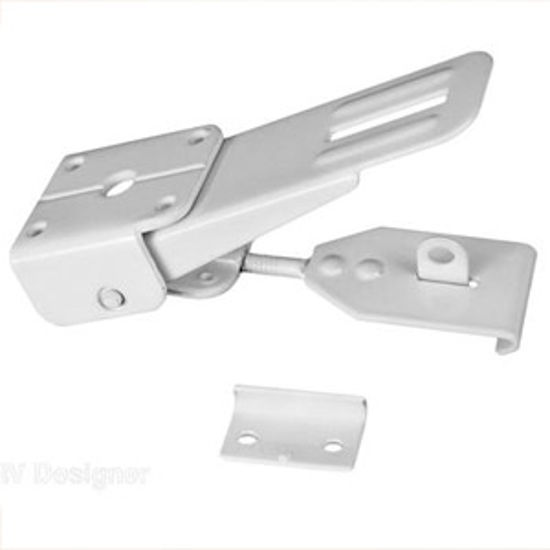 Picture of RV Designer  White Entry Door Latch E316 20-1780                                                                             