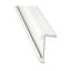Picture of AP Products  8'L Polar White Aluminum Roof Edge Trim 021-57401-8 20-6968                                                     