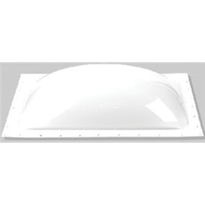 Picture of Specialty Recreation  2-Pack 3-1/2"H Bubble Dome Square White Polycarbonate Skylight K1414W 22-0054                          