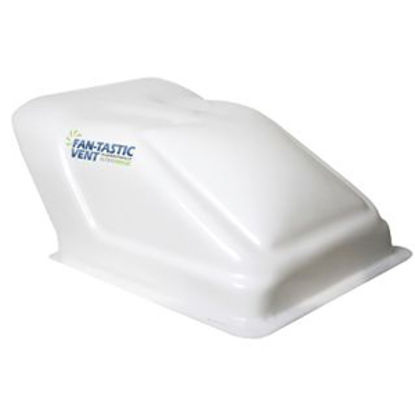 Picture of Fan-Tastic Vent Ultra Breeze Exterior Dome White Translucent Roof Cover For 14" X 14" Vents U1500WH 22-0065                  