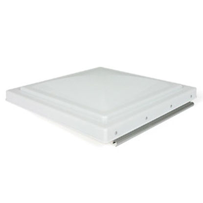 Picture of Camco  White Polycarbonate 14" x 14" Old Elixir Style Roof Vent Lid 40162 22-0226                                            