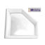 Picture of Specialty Recreation  5"H Bubble Dome Neo Angle White PC Skylight w/32" X 14.5" Flange NN3013 22-0574                        