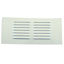 Picture of Interstate Metal  Colonial White 8-1/8" x 18" Louver Plate 22-0631 22-0631                                                   