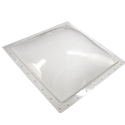 Picture of Specialty Recreation  3-1/2"H Bubble Dome Square White Polycarbonate Skylight w/Sealant SL1414W 22-0698                      