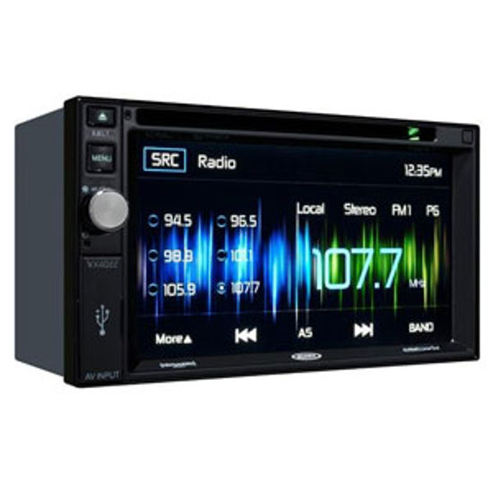 Picture of Jensen  Black AM/FM/CD/DVD/MHL Touchscreen Radio w/Bluetooth, USB VX4022ARTL 24-0403                                         