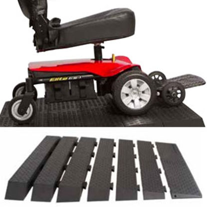 Picture of Pride Mobility  Rubber Ramp Kit w/ 1" Rise RAMPRBK1R 25-0104                                                                 