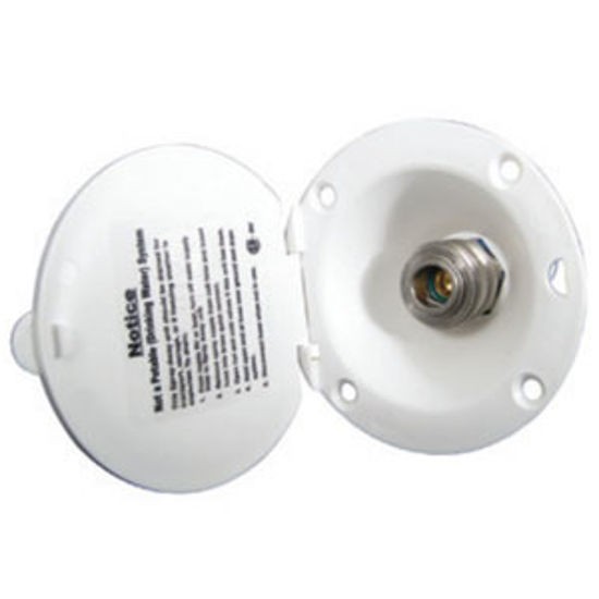 Picture of Phoenix Faucets Spray-Away (TM) White Quick Connect Valve Exterior Spray Port PF147005 41-0068                               