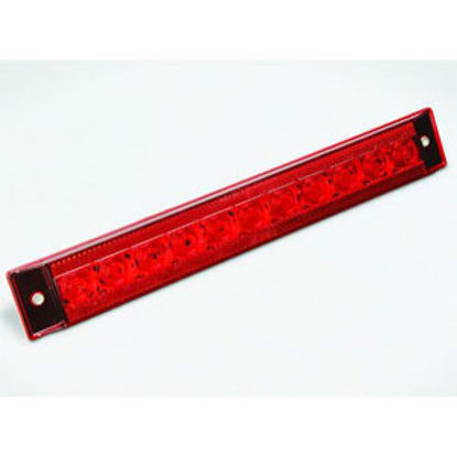 Picture of Bargman 54 Series Red 15.84"x2.29" LED ID Light Bar 47-54-002 55-5537                                                        