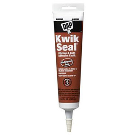 Picture of DAP Kwik Seal (R) Almond 5-1/2 Oz Caulk 18013 69-0026                                                                        