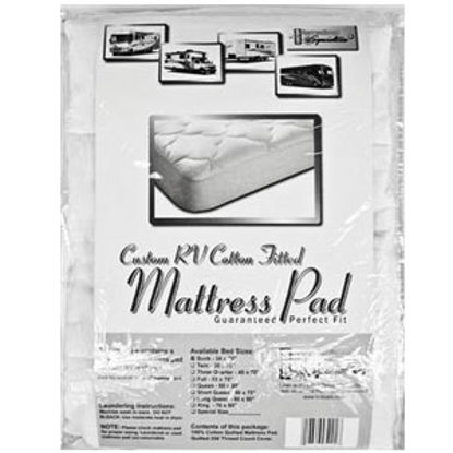 Picture of Custom Recreation  Padded Queen Mattress Pad RV60X80/100%MP 69-1166                                                          