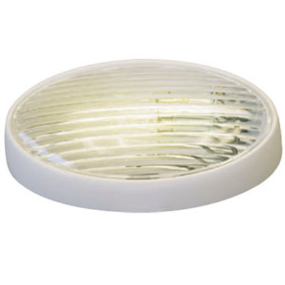 Picture of Gustafson  Clear w/Amber Lens Oval Porch Light w/o Switch GSAM4033 69-5188                                                   