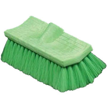 Picture of Mr Longarm  Green Very Soft Bi Level Flo Thru Brush Car Wash Brush 0480 69-6518                                              
