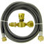 Picture of MB Sturgis  #600 Male Swivel x #600 Female Swivel 144"L LP Hose 103608PKG 69-6647                                            