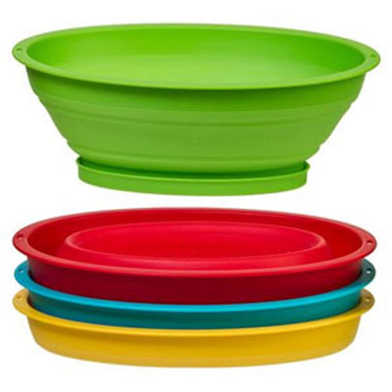 Picture of Progressive Int'l Prepworks (R) 3.5 Cup Yellow Polypropylene Plastic Colander Kitchen Bowl CC-60CDP 69-6911                  