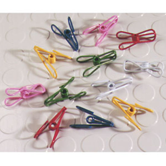 Picture of Progressive Int'l Prepworks (R) 12-Pack Assorted Colors Multi Purpose Clip GT-6012 69-6925                                   