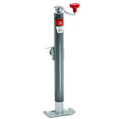 Picture of Bulldog-Fulton  Gray 2000 Lb Round Topwind Swivel Trailer Jack 1584520117 69-8429                                            