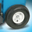 Picture of Barker  10"/6" Diam Portable Waste Tank Wheel Axle for Tote-Along 32347 69-8462                                              