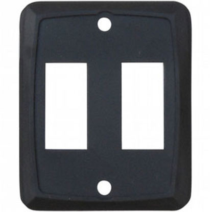 Picture of Diamond Group  3-Pack Black Double Opening Switch Plate Cover DG215PB 69-8865                                                